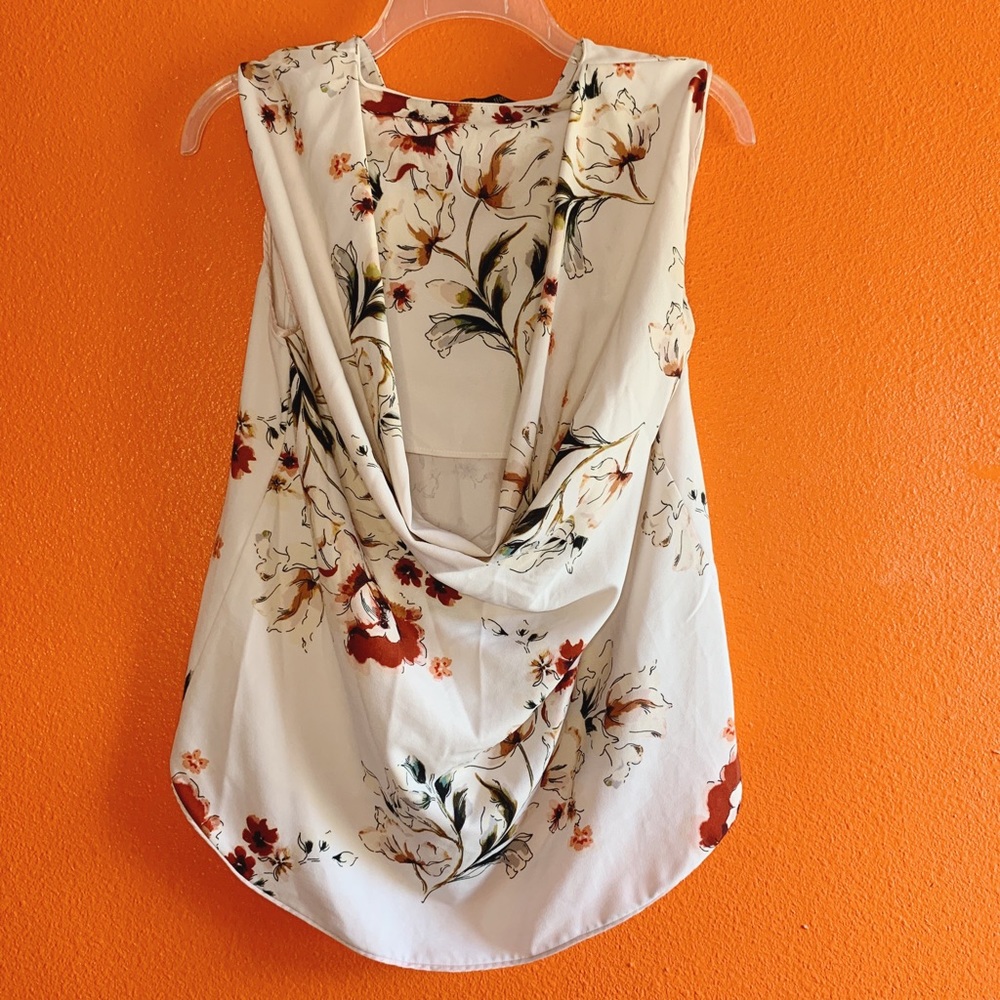 Zara Flowered Blouse - Picture 2 of 5